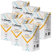 Paquete de 6 unidades de ProFlexen, el plan más popular.